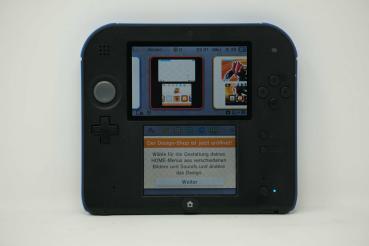 Nintendo 2ds Schwarz/blau Inkl. Mario Kart 7 + 55 Spiele